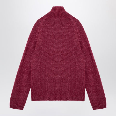 Our Legacy Our Legacy Ruby-coloured zipped cardigan
