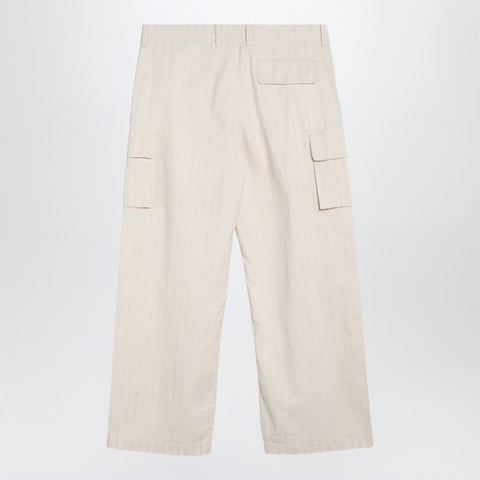 Our Legacy Our Legacy Mount écru cargo trousers