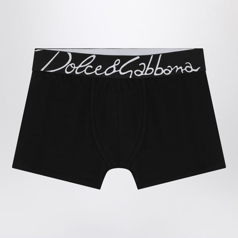 Dolce & Gabbana Dolce & Gabbana Dolce&Gabbana Stretch cotton boxer with logo
