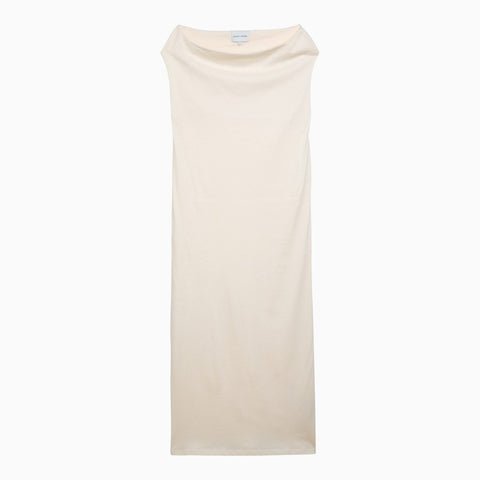 Loulou Studio Loulou Studio Martial midi dress in ivory cotton