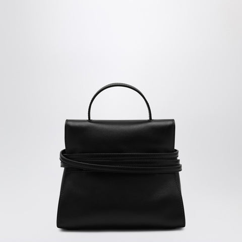 Moschino Moschino Small black leather shoulder bag