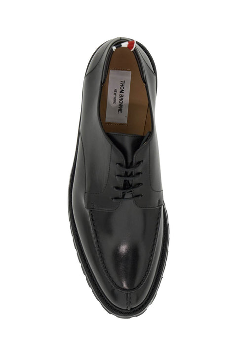 Thom Browne Thom Browne Derby Apron Stitch in pelle liscia