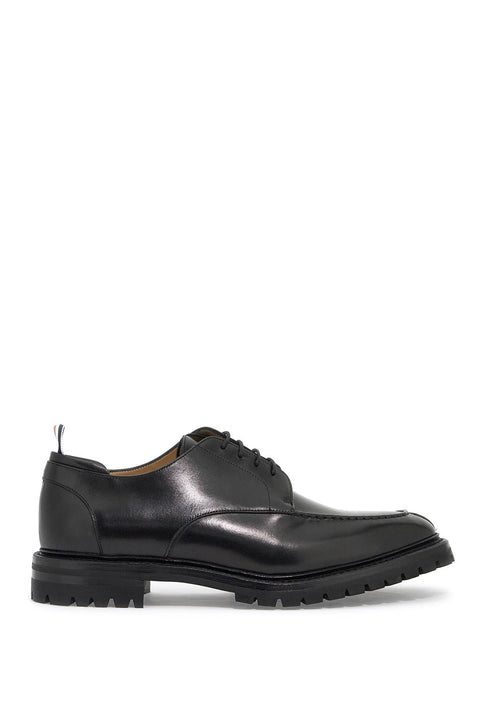 Thom Browne Thom Browne Derby Apron Stitch in pelle liscia