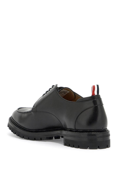 Thom Browne Thom Browne Derby Apron Stitch in pelle liscia
