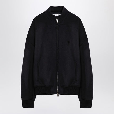 Darkpark DARKPARK Black wool bomber jacket