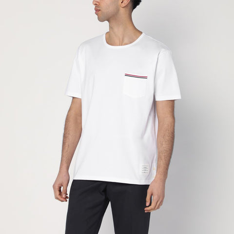Thom Browne Thom Browne White T-shirt in cotton