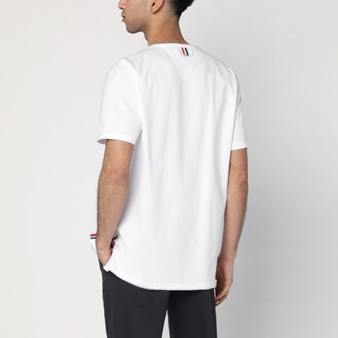 Thom Browne Thom Browne White T-shirt in cotton