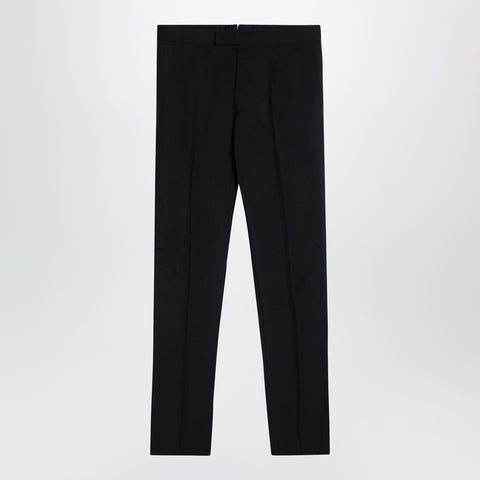 Thom Browne Thom Browne Black wool-blend trousers