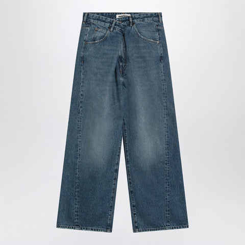 Darkpark DARKPARK Blue asymmetrical wide leg jeans Ined