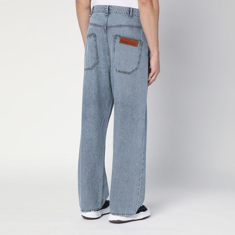 Darkpark DARKPARK Wide-leg Donte blue washed jeans