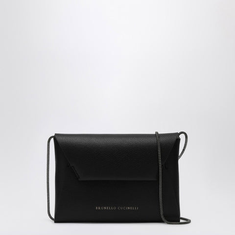 Brunello Cucinelli Brunello Cucinelli Clutch in Garnet Leather