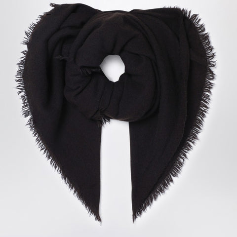 Destin Destin Ebony brown cashmere scarf