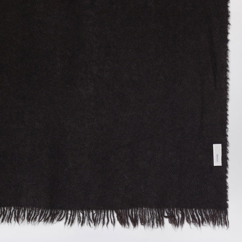 Destin Destin Ebony brown cashmere scarf