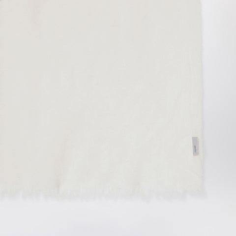 Destin Destin White milk cashmere scarf