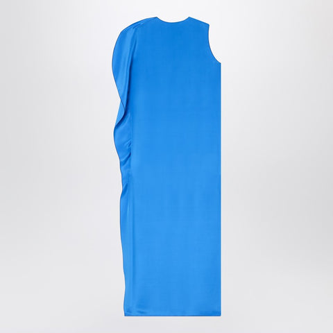 Max Mara Pianoforte Max Mara Pianoforte Light blue flowy silk dress