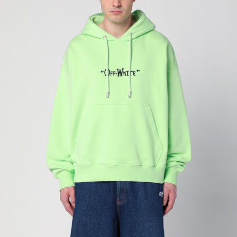 Off White Off White Off-White™ Mint green sweatshirt with logo