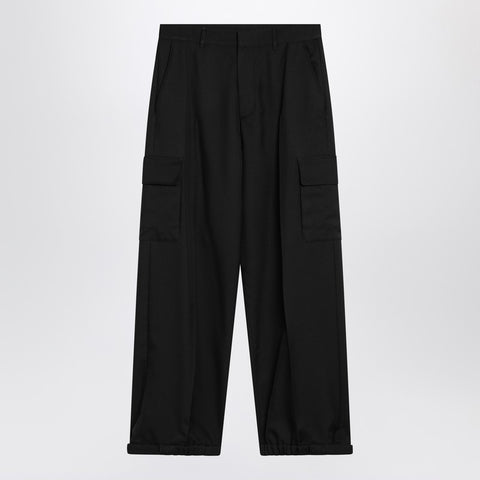 Off White Off White Off-White™ Black cargo trousers