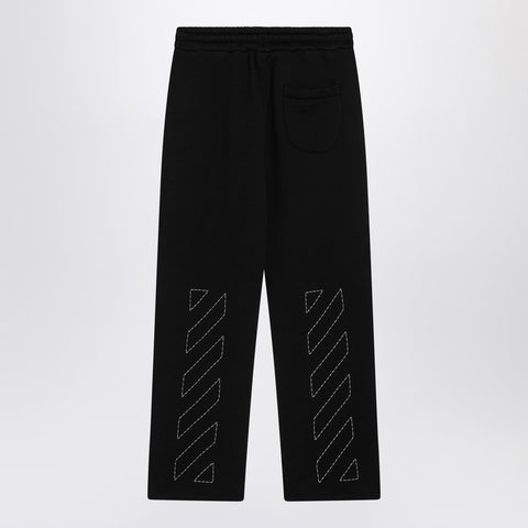 Off White Off White Off-White™ Black jogging trousers with OFF logo