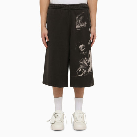 Off White Off White Off-White™ Black Bermuda shorts S.Matthew