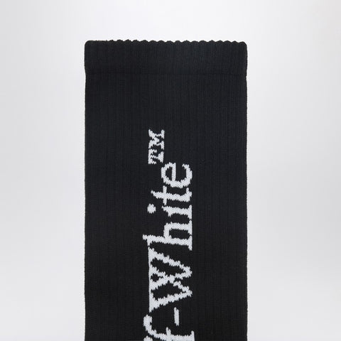 Off White Off White Off-White™ Black socks with logo