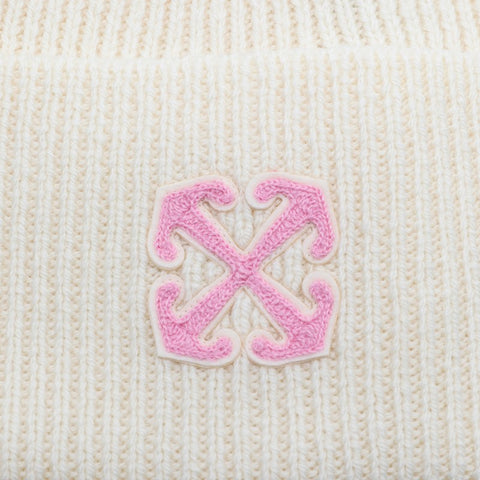 Off White Off White Off-White™ White wool cap with logo