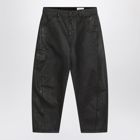 Lemaire LEMAIRE Shiny brown denim pants