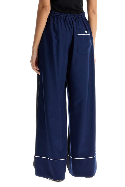Marni Marni elegant black virgin wool trousers
