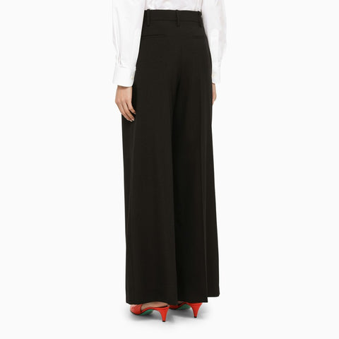 Marni Marni Black wool palazzo trousers
