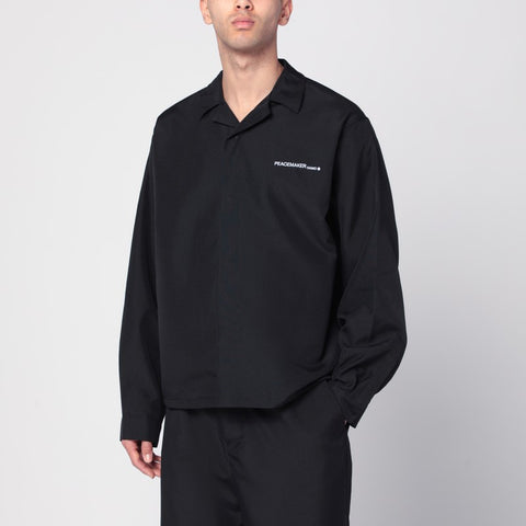 Oamc OAMC Peacemaker black overshirt jacket
