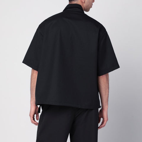 Oamc OAMC Peacemaker black wool-blend shirt