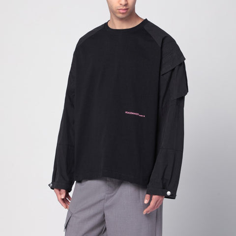 Oamc OAMC Peacemaker black cotton sweater