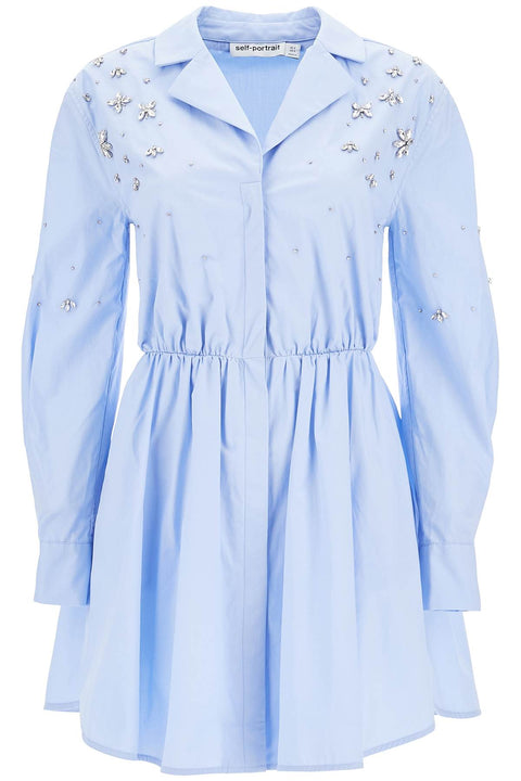 Self-Portrait Self-Portrait Self Portrait 'mini chemisier dress with
