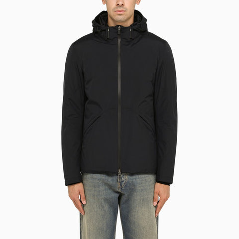 HERNO HERNO Blue padded nylon parka