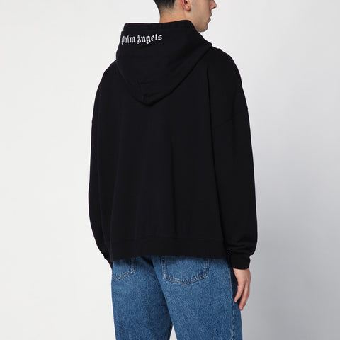 Palm Angels Palm Angels Black Logo sweatshirt hoodie