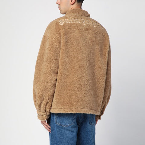 Palm Angels Palm Angels Camel Bear In Mind overshirt