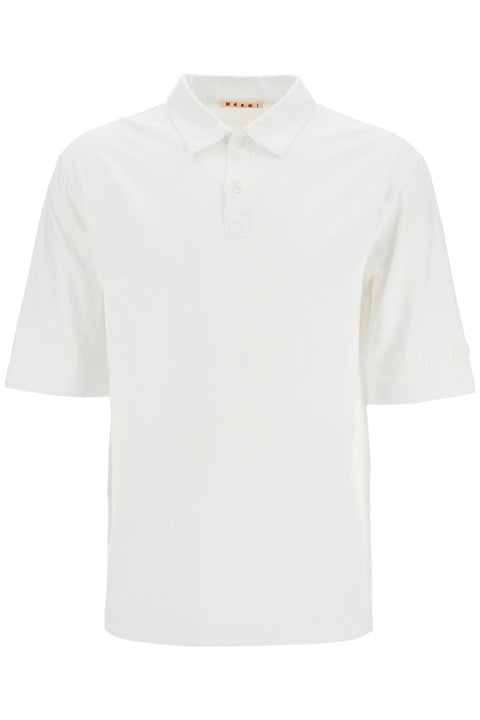 Marni Marni 'compact jersey polo shirt'