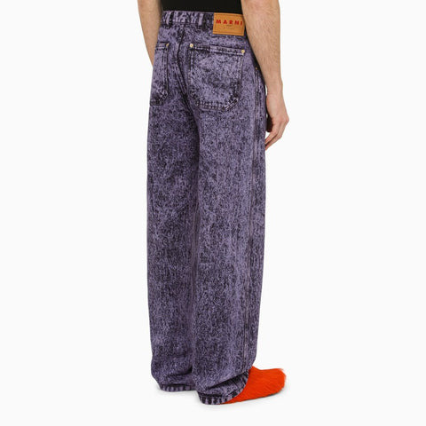Marni Marni Purple orchid denim jeans