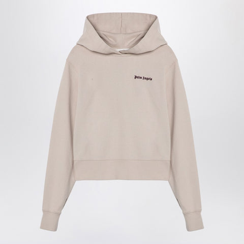 Palm Angels Palm Angels Logo hoodie light beige