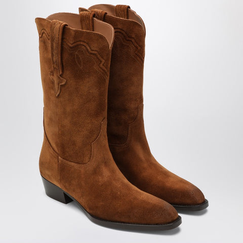 Paris Texas Paris Texas Hilda boots in Cognac suede
