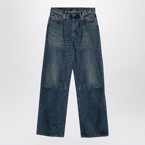 R13 R13 Dawson blue wide denim jeans
