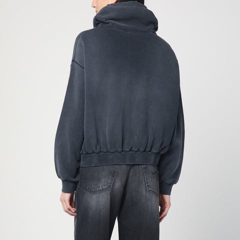 R13 R13 Faded navy blue sweatshirt in cotton