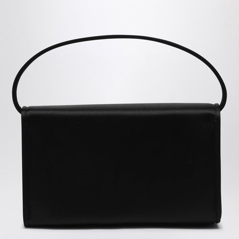 Roger Vivier ROGER VIVIER Black satin Micro Pilgrim bag