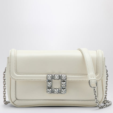 Roger Vivier ROGER VIVIER Jeu de Fille leather clutch bag