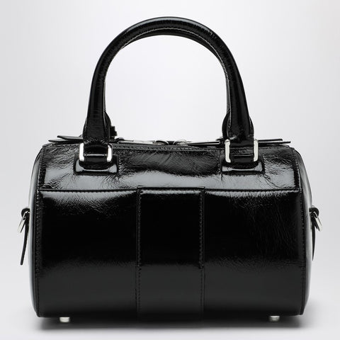 Roger Vivier ROGER VIVIER Belle Vivier Mini Bowling Bag in black patent leather