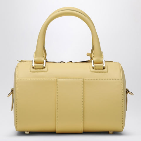 Roger Vivier ROGER VIVIER Belle Vivier Bowling Bag in yellow leather