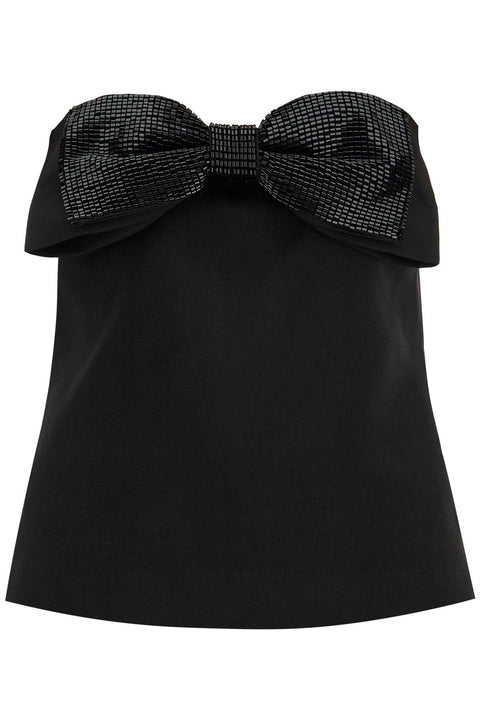 Self-Portrait Self-Portrait Self Portrait 'strapless top with bow