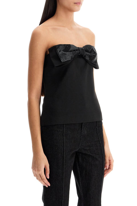 Self-Portrait Self-Portrait Self Portrait 'strapless top with bow