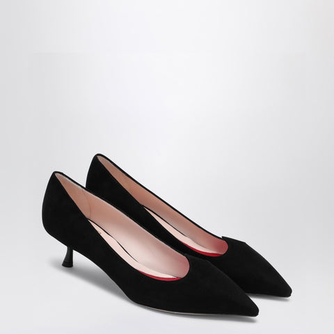 Roger Vivier ROGER VIVIER I Love black suede decolletés