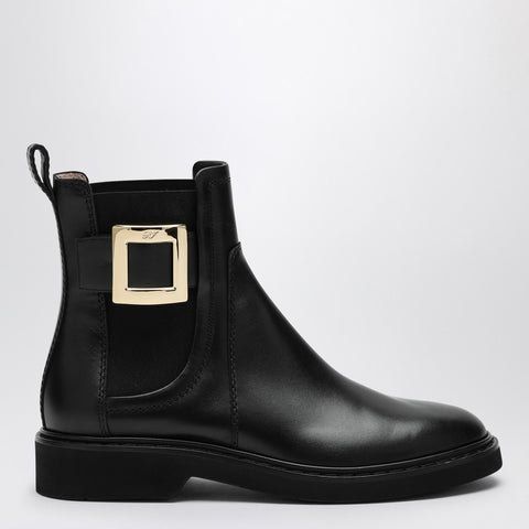 Roger Vivier ROGER VIVIER Black Viv Rangers low boots