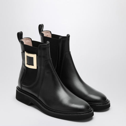 Roger Vivier ROGER VIVIER Black Viv Rangers low boots
